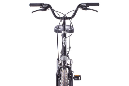 USED Electra Townie 21D Beach Cruiser Black Shimano 3x7 Front Suspension