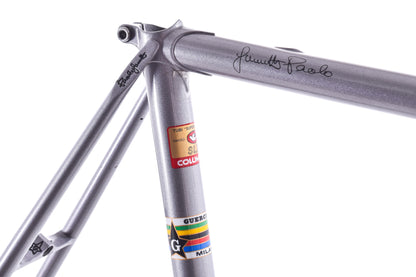 USED Vintage Guerciotti 58cm Road Bike Frame Columbus SLX Lugged Steel Joe Bell Re-Paint