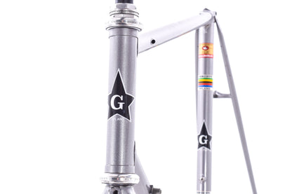 USED Vintage Guerciotti 58cm Road Bike Frame Columbus SLX Lugged Steel Joe Bell Re-Paint