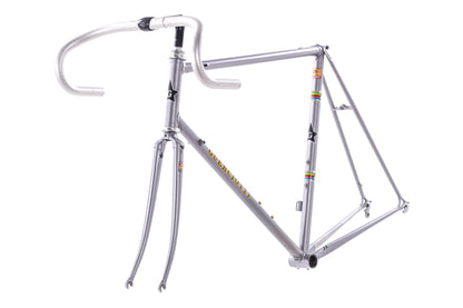 USED Vintage Guerciotti 58cm Road Bike Frame Columbus SLX Lugged Steel Joe Bell Re-Paint