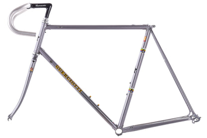 USED Vintage Guerciotti 58cm Road Bike Frame Columbus SLX Lugged Steel Joe Bell Re-Paint