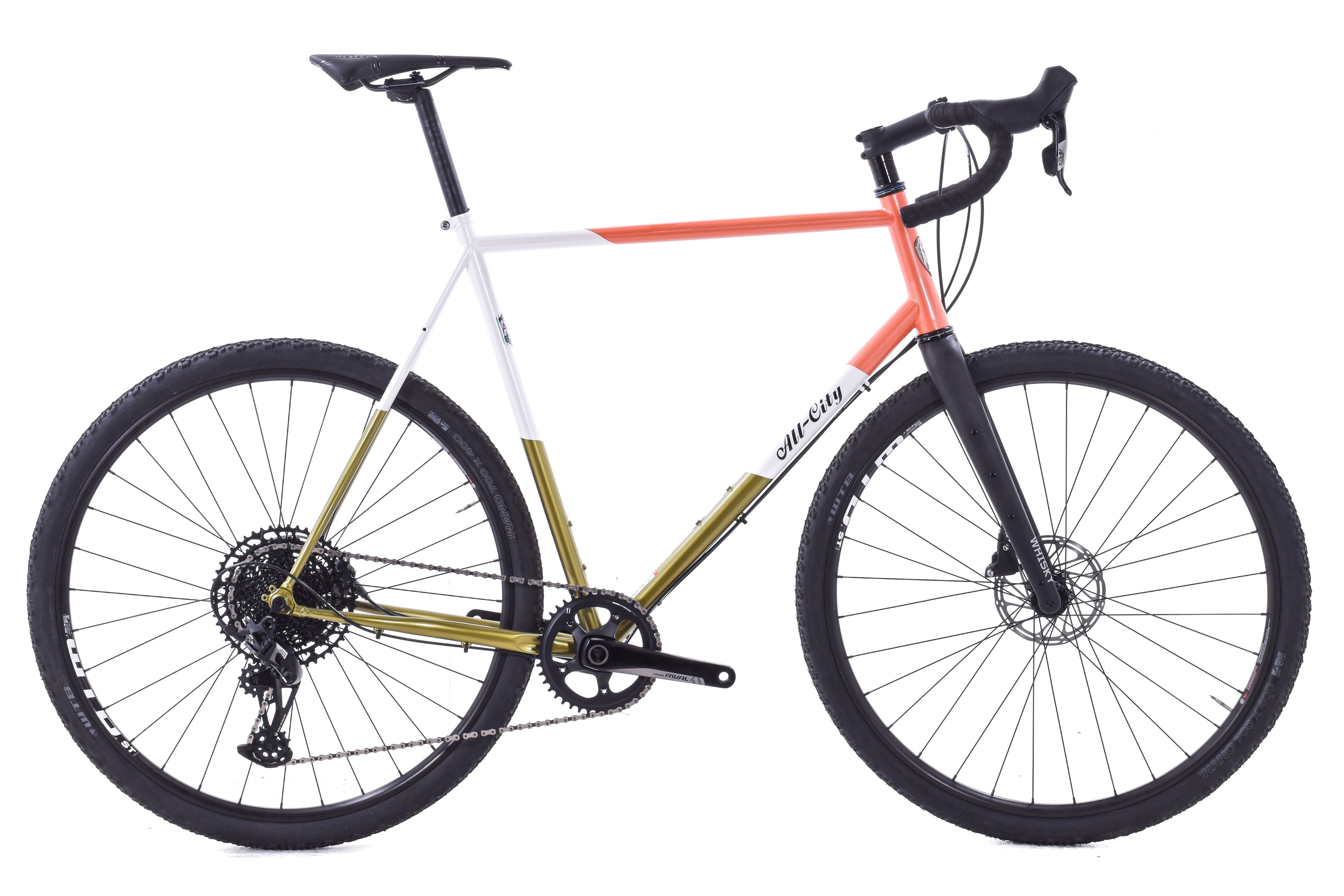 NEW All-City Cosmic Stallion Steel Gravel Bike Coral Moss
