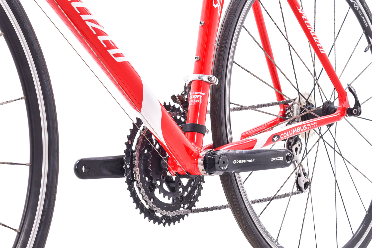 USED 2005 Specialized Allez Elite Alloy XXL Road Bike Shimano 105 3x9 Speed Red