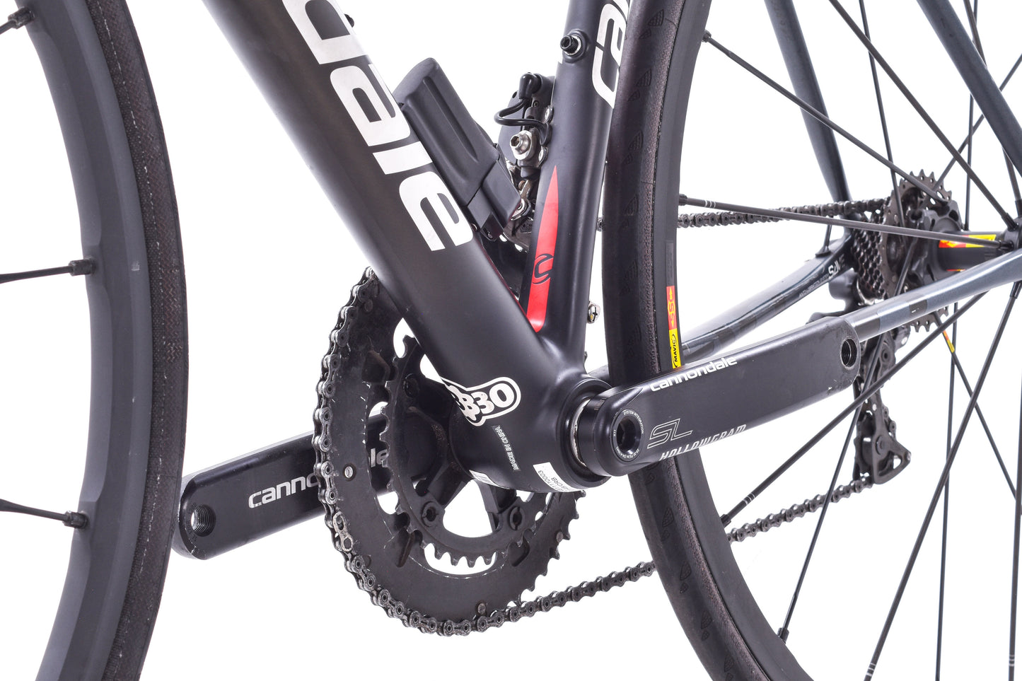 USED 2013 Cannondale SuperSix HiMod EVO Dura-Ace Di2 2x10 speed 48cm Carbon Road Bike