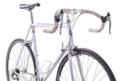 USED Vintage mid 80's Lighthouse Cycles Lugged Columbus Steel Road Bike 55/56cm Tim Neenan Handbuilt in USA Shimano Dura-Ace AS IS