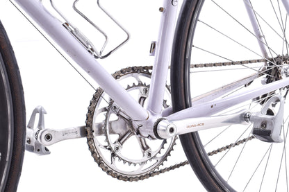 USED Vintage mid 80's Lighthouse Cycles Lugged Columbus Steel Road Bike 55/56cm Tim Neenan Handbuilt in USA Shimano Dura-Ace AS IS