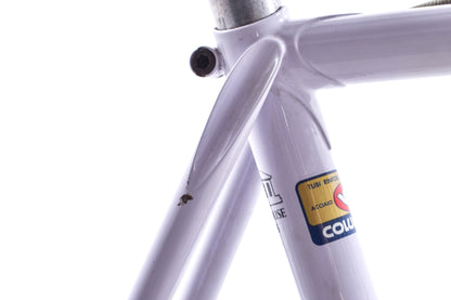 USED Vintage mid 80's Lighthouse Cycles Lugged Columbus Steel Road Bike 55/56cm Tim Neenan Handbuilt in USA Shimano Dura-Ace AS IS
