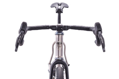 USED 2024 Moots Routt CRD 54cm Titanium Gravel Bike Shimano GRX Di2 2x12 speed 700C Carbon Wheels