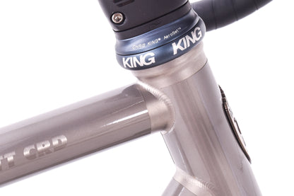USED 2024 Moots Routt CRD 54cm Titanium Gravel Bike Shimano GRX Di2 2x12 speed 700C Carbon Wheels