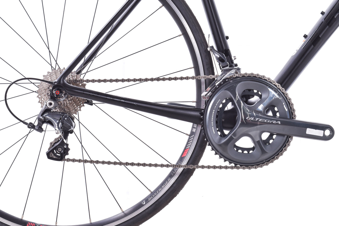 USED 2016 Trek Emonda SL6 H2 52cm Carbon Road Bike Shimano Ultegra 2x11 speed Rim Brake Black