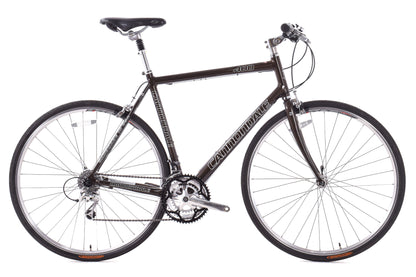 USED 2004 Cannondale 400 56cm Aluminum Flat Bar Road/Hybrid Bike 3x8 speed Made in USA Brown Sparkle