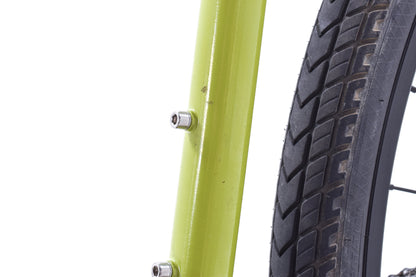 USED Surly Disc Trucker 60cm Steel Touring Bike Shimano 3x9 speed Bar End Shifters Green