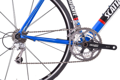USED Scattante R-560 Road Bike 54cm Shimano 105 3x10 speed Blue Aluminum