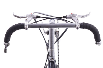 USED Lightning P-38 Voyager S&S Coupled Breakaway Medium Steel Road Touring Recumben Bike Shimano Ultegra 3x9 speed Black