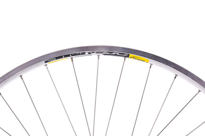 NEW out of box Mavic Open Pro 36H 700C Road/Touring Wheelset w/ Shimano 105 Hubs Silver Quick Release Rim Brake