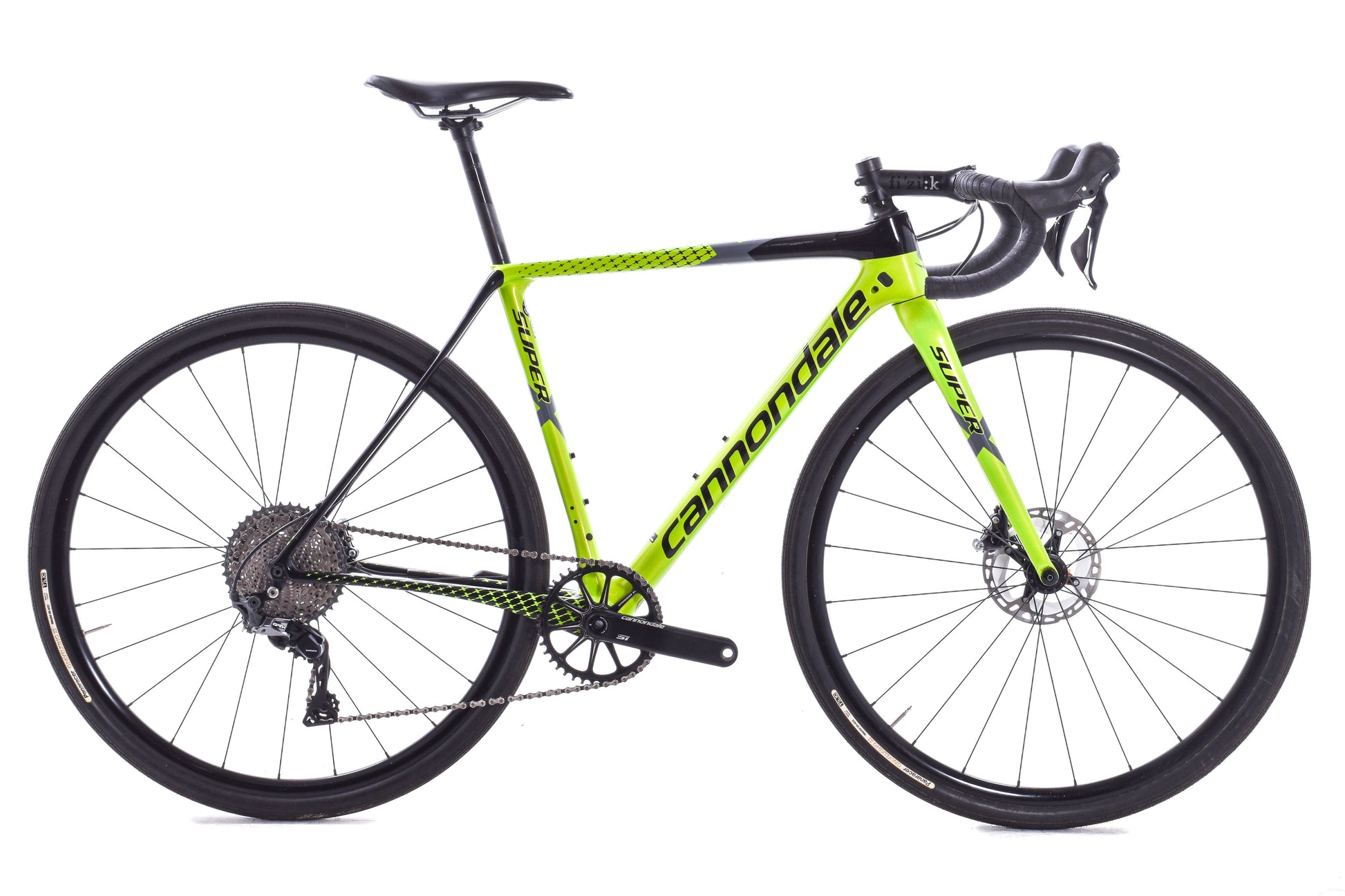 USED 2017 Cannondale Super X 51cm Carbon Cyclocross Gravel Bike Shiman