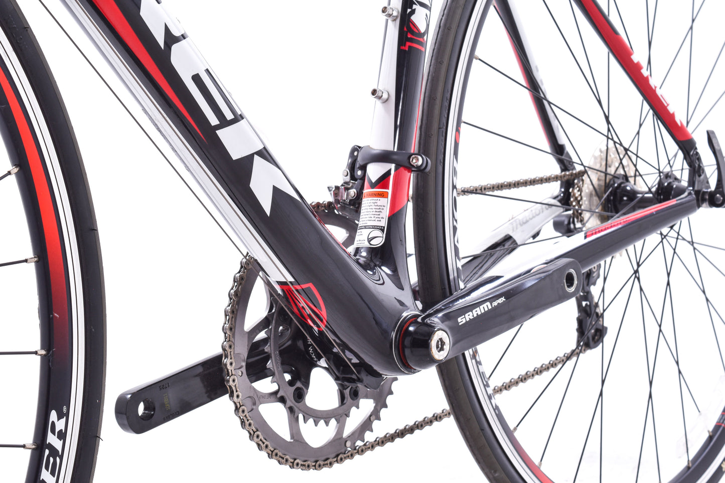 USED Trek Madone 3.1 C H2 54cm Carbon Road Bike Shimano 105 2x10 speed Black/Red