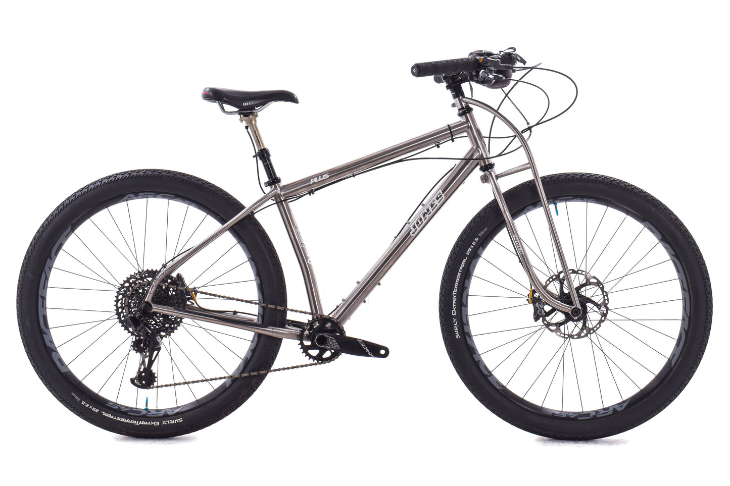 USED Jones LWB Plus Diamond Titanium Bike w/ Truss Fork Medium SRAM GX Eagle 1x12 29" Bike Packing