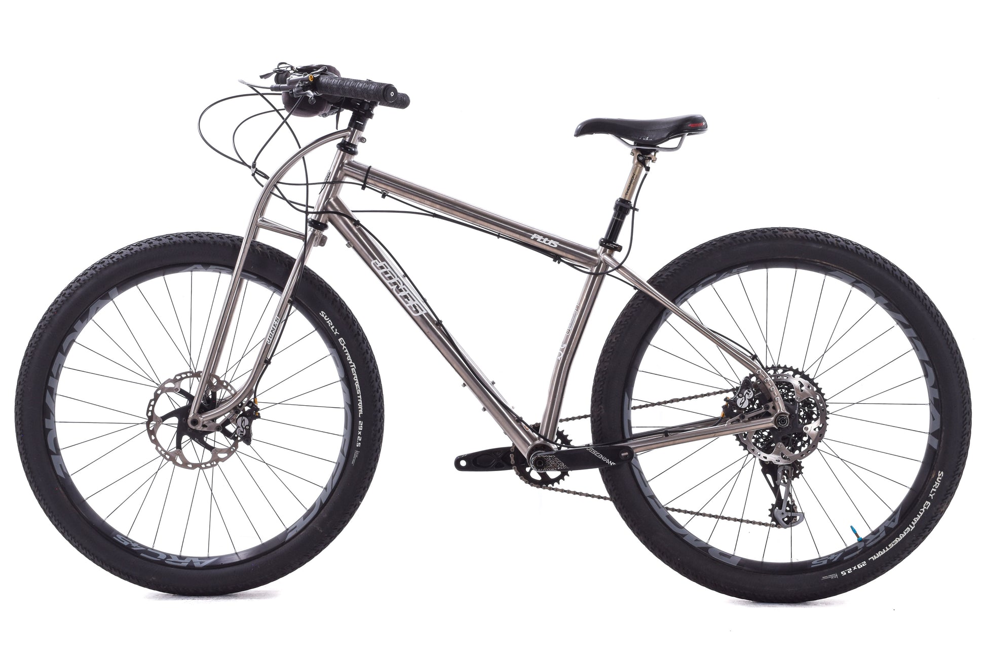 USED Jones LWB Plus Diamond Titanium Bike w/ Truss Fork Medium SRAM GX