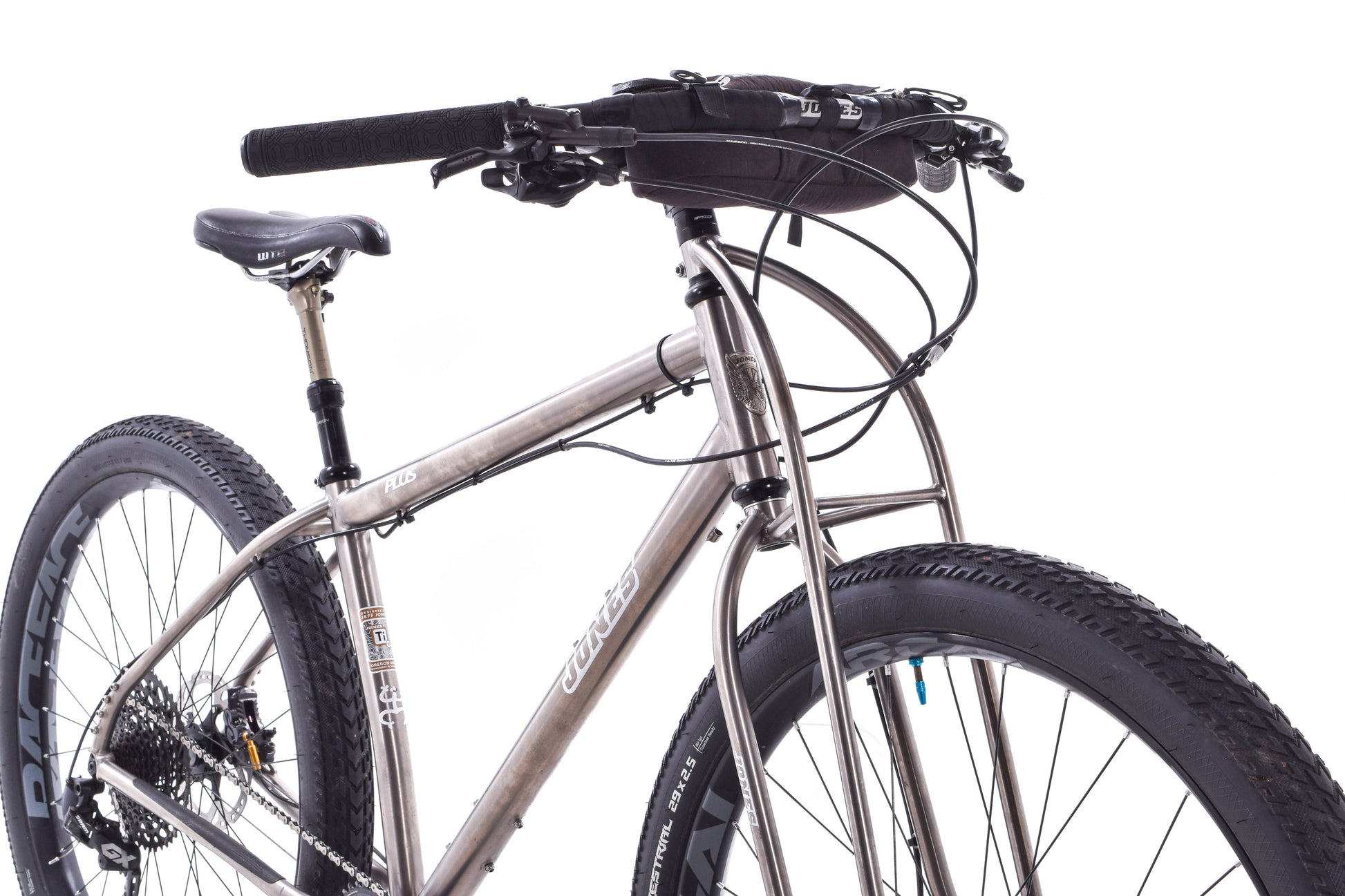 USED Jones LWB Plus Diamond Titanium Bike w/ Truss Fork Medium SRAM GX