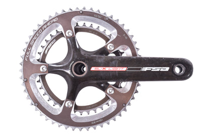 USED FSA SL-K Light 53/39T Hollow Carbon Road Crankset 170mm MegaExo BSA BB