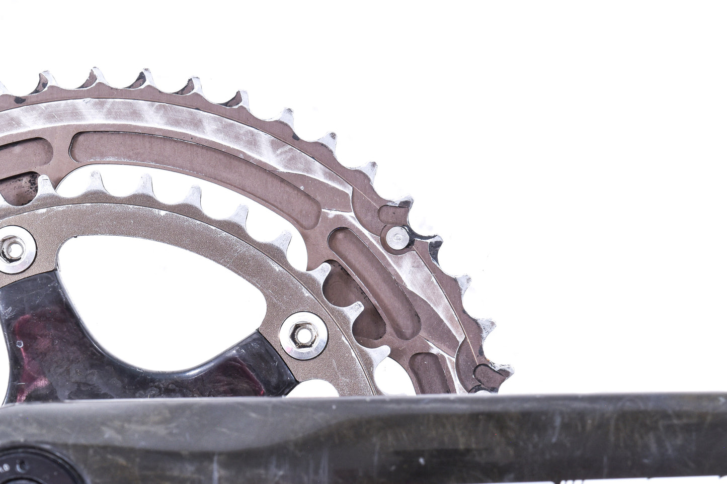 USED FSA SL-K Light 53/39T Hollow Carbon Road Crankset 170mm MegaExo BSA BB