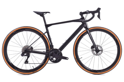 USED 2023 BMC Roadmachine 01 FIVE 51cm Carbon Road Bike Shimano Ultegra Di2 2x12 speed ENVE Black