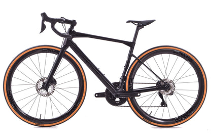 USED 2023 BMC Roadmachine 01 FIVE 51cm Carbon Road Bike Shimano Ultegra Di2 2x12 speed ENVE Black
