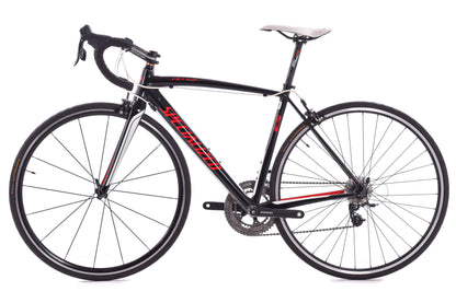 USED Specialized Allez E5 Small Road Bike Aluminum w/ Carbon Fork SRAM Apex 2x10 speed Black/Red
