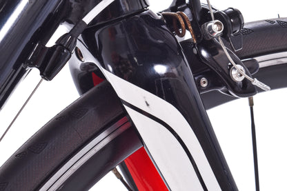 USED Specialized Allez E5 Small Road Bike Aluminum w/ Carbon Fork SRAM Apex 2x10 speed Black/Red