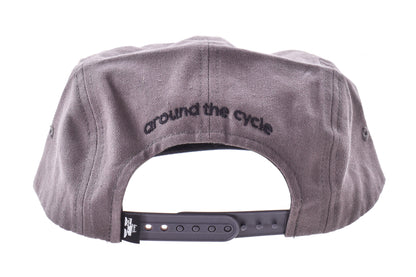 NEW Around the Cycle Logo Five Panel Camp Hat