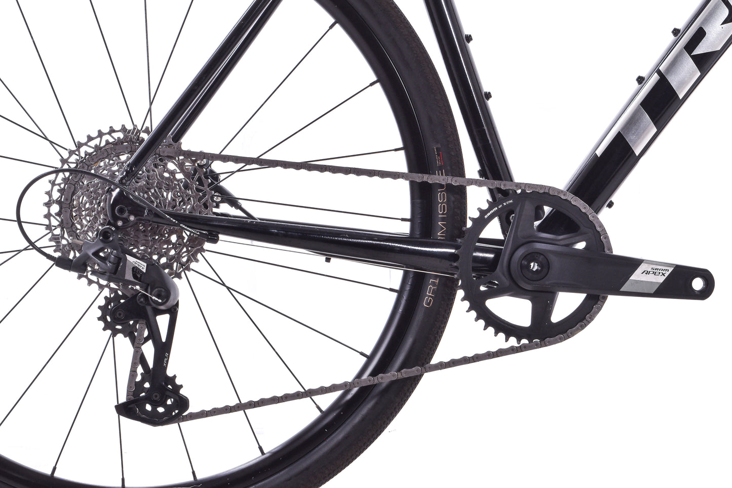 USED 2023 Trek Domane AL4 All-Road/Gravel Bike 56cm SRAM Apex XPLR 1x12 Upgrade Black