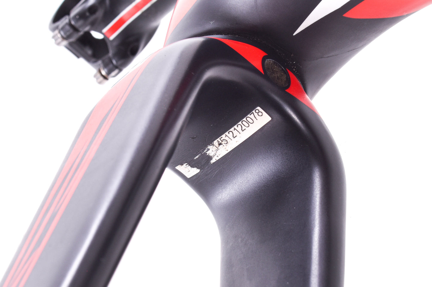 USED 2013 Ridley Helium SL Team Carbon Road Bike Frame Black/Red/White Rim Brake Small