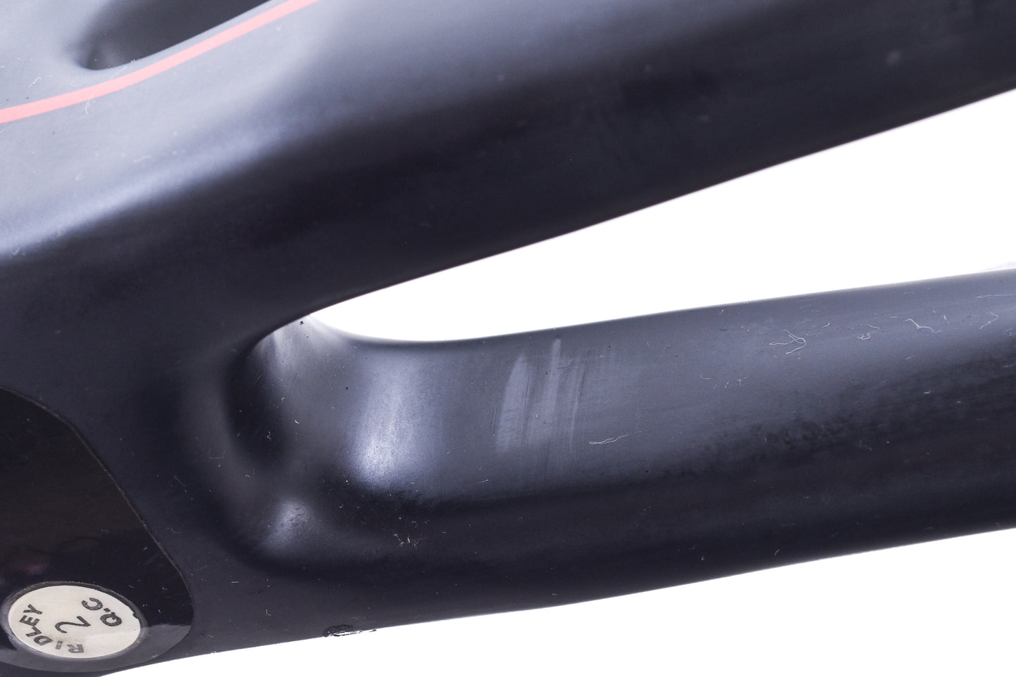 USED 2013 Ridley Helium SL Team Carbon Road Bike Frame Black/Red/White Rim Brake Small