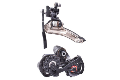 USED Campagnolo Super Record RS 2x11 Pro Team Special Edition Rim Brake Mechanical Road Groupset 175mm 52/36T Crank