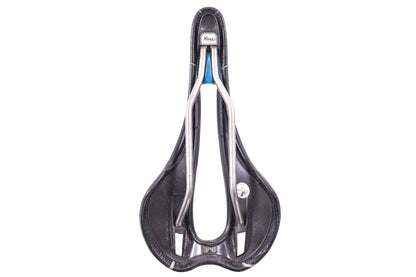 USED Selle Italia SLR Superflow 145mm Saddle Titanium Rail Carbon Shell