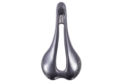 USED Selle Italia SLR Superflow 145mm Saddle Titanium Rail Carbon Shell