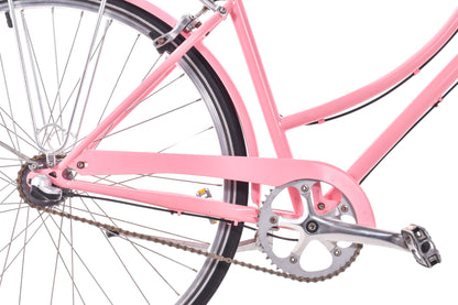 USED Linus Dutchi 3i Urban Cruiser Medium Step Thru Pink Townie Basket