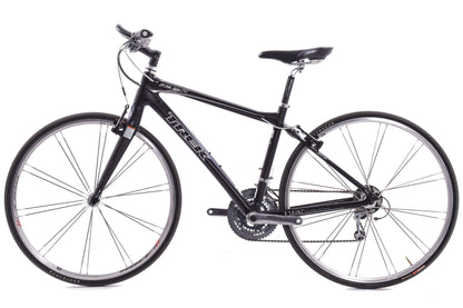 USED 2009 Trek 7.9 FX Carbon Flat Bar Road Bike Medium Shimano Ultegra/105 3x10 speed Black