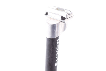 USED Mid 2000's Seven Elium Carbon/Titanium X-Small Road Bike Frame Rim Brake Quick Release