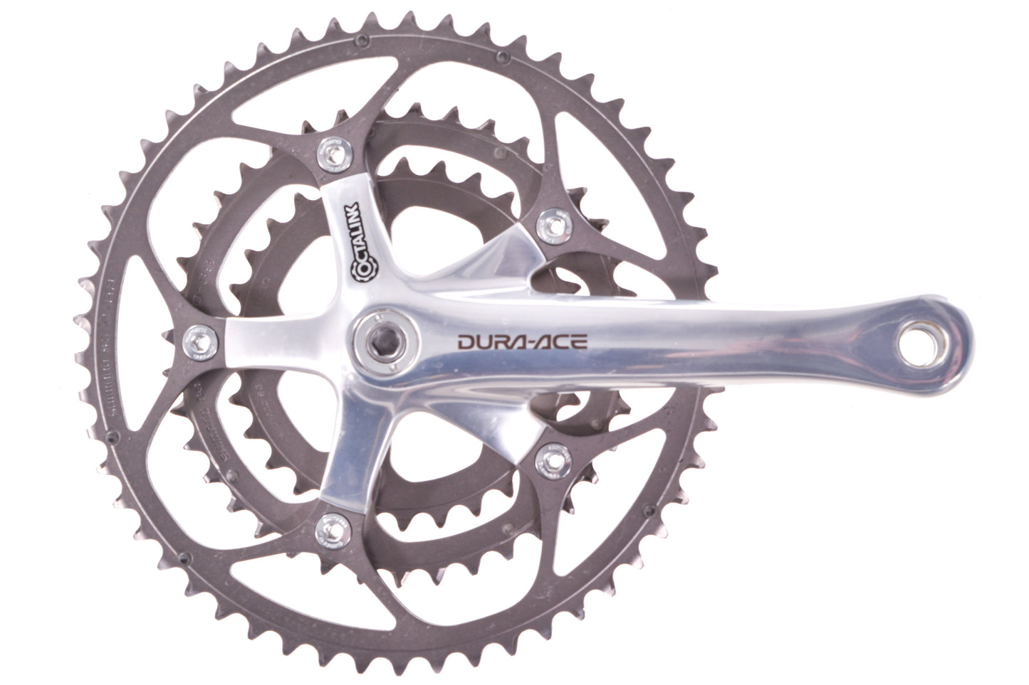 USED Shimano Dura-Ace 7700/7703 3x9 speed Triple Road Groupset 170mm 12-27t