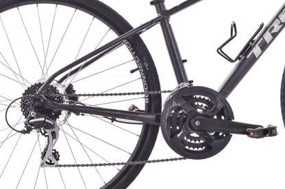 USED Trek FX 2 Small Hybrid Bike Hydraulic Disc Brakes Black Shimano 3x8 Speed