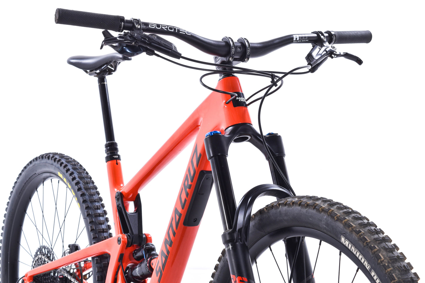 USED 2021 Santa Cruz Hightower C S Large Carbon Mountain Bike SRAM GX Eagle Full Sus