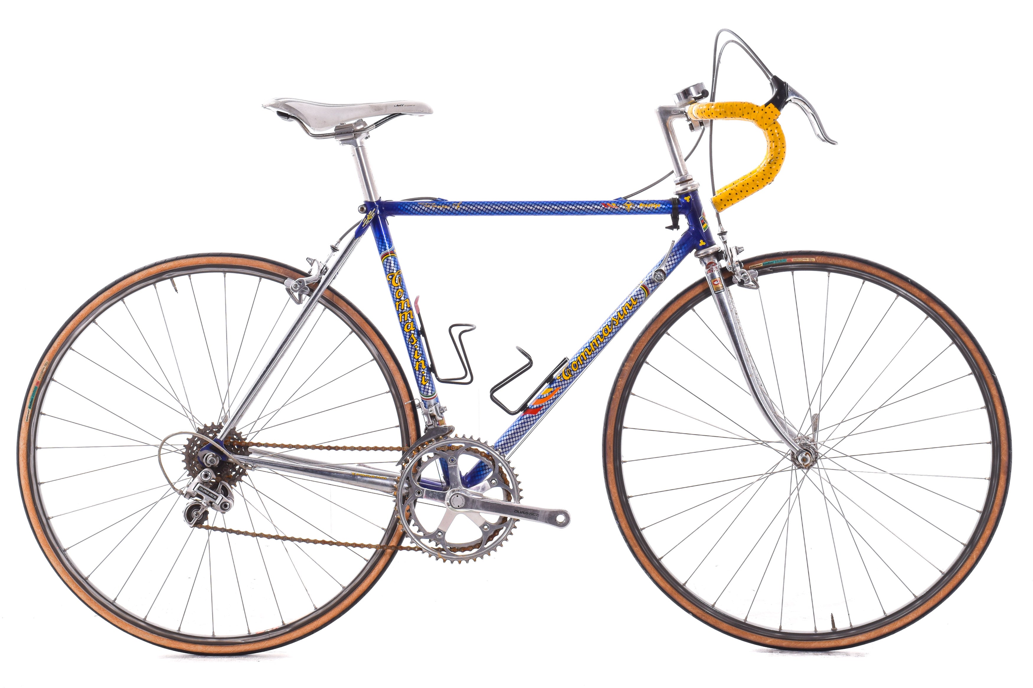 Vélo De Course Vintage Tommasini Super Prestige - Cadre Columbus SLX 56x56 - Dura Ace 7400
