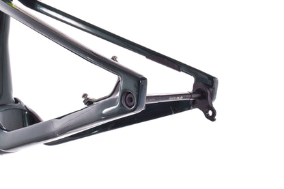 USED 2024 Allied BC40 XL Full Suspension Mountain Bike Frame Green Sparkle XC Carbon USA