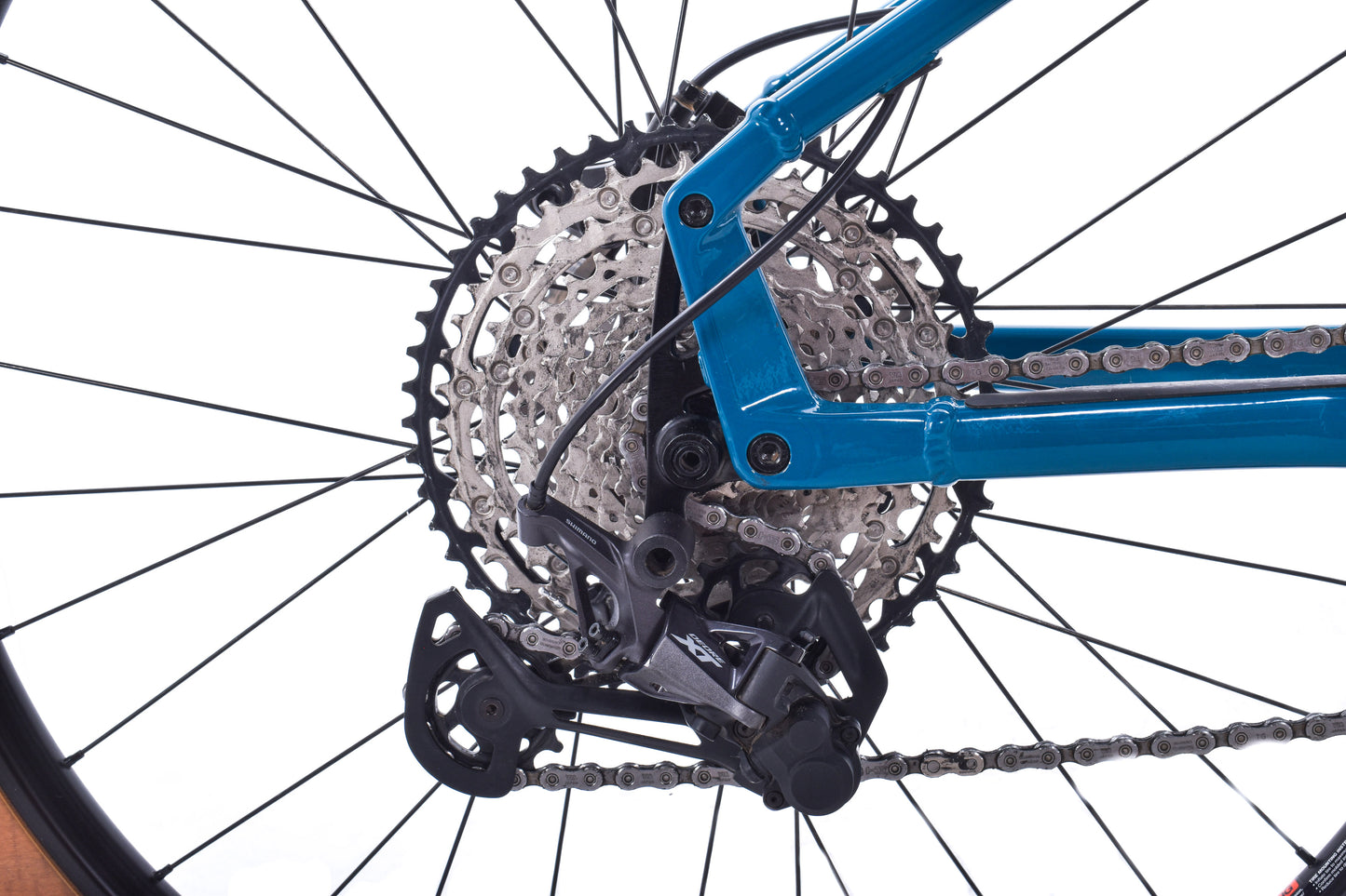 USED Salsa Timberjack XT 1x12 Alloy Hardtail Mountain Bike - 27.5" Blue Small