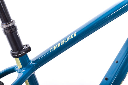 USED Salsa Timberjack XT 1x12 Alloy Hardtail Mountain Bike - 27.5" Blue Small