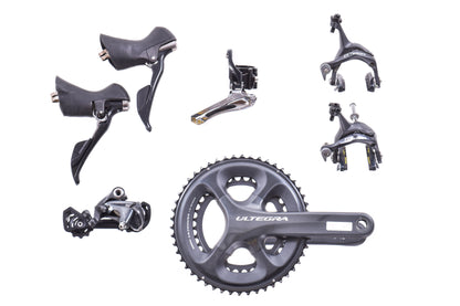 USED Shimano Ultegra 6800/6700 2x11 speed Mechanical Road Rim Brake Groupset ST, RD, FD, BR, FC 50/34T 172.5mm