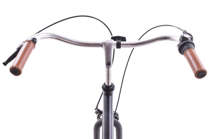 USED Priority Bicycles 3 Speed Classic Medium Urban Cruiser Black Belt Drive 3 Speed