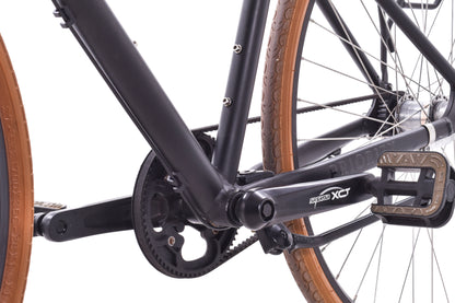 USED Priority Bicycles 3 Speed Classic Medium Urban Cruiser Black Belt Drive 3 Speed